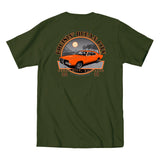 2019 Cruisin official classic car show event t-shirt military green Ocean City Maryland