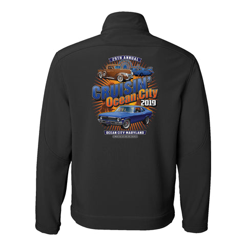 2019 Cruisin official classic car show event charcoal jacket Ocean City Maryland
