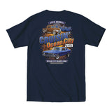 2019 Cruisin official classic car show event t-shirt navy Ocean City Maryland