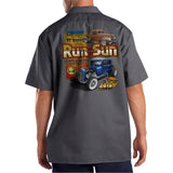 2019 Run to the Sun official car show shop shirt charcoal Myrtle Beach, SC alt