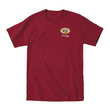 38th Annual Classic Auto Show 2021 event t-shirt short sleeve maroon