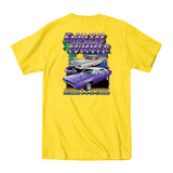 2020 Cruisin Endless Summer official car show event t-shirt yellow Ocean City MD