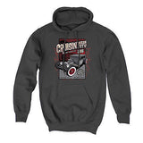2016 Cruisin official classic car show event dark charcoal hooded sweatshirt OC, MD