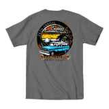 2021 Cruisin Endless Summer official car show event t-shirt charcoal Ocean City MD