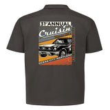 2022 Cruisin official classic car show event shop shirt charcoal Ocean City Maryland
