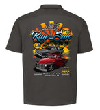2022 Run to the Sun official car show shop shirt charcoal Myrtle Beach, SC