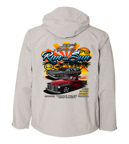 2022 Run to the Sun official car show jacket charcoal Myrtle Beach, SC