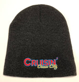 Cruisin official car show event charcoal gray beanie hat Ocean City MD
