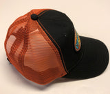 2019 Cruisin official car show event trucker hat black and orange Ocean City MD