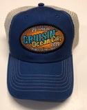 2019 Cruisin official car show event trucker royal blue and tan Ocean City MD