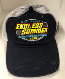 2018 Cruisin Endless Summer official car show event trucker hat navy/white USA flag OC MD