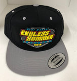 2018 Cruisin Endless Summer official car show event black and gray flat bill hat Ocean City MD
