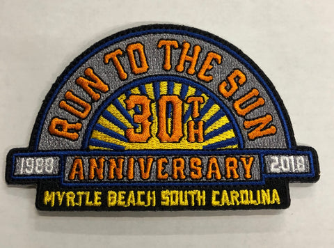 2018 Run to The Sun Hat Patch, Myrtle Beach, SC