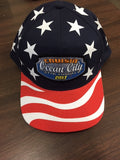 2017 Cruisin official carshow event hat american flag red white blue Ocean City MD