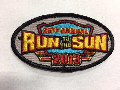 2013 Run to the Sun Hat Patch Myrtle Beach, SC