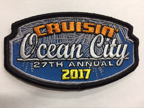 2017 Cruisin Ocean City Hat Patch, Ocean City, Maryland