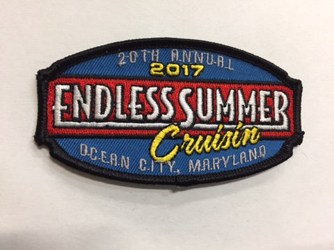 2017 Endless Summer Cruisin Hat Patch, Ocean City, Maryland