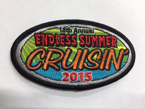 2015 Endless Summer Cruisin Hat Patch, Ocean City, Maryland