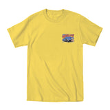 2016 Cruisin official classic car show event t-shirt yellow Ocean City Maryland