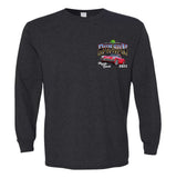 2023 Run to the Sun official car show long sleeve t-shirt heather gray Myrtle Beach, SC