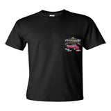2023 Run to the Sun official car show event t-shirt black with pocket Myrtle Beach, SC