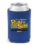 2021 Run to The Sun official car show can coolie (pack of 2) Myrtle Beach SC