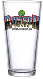 2023 Run to the Sun official car show glass beer mug PACK OF 2 Myrtle Beach SC