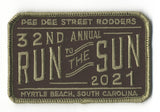 2021 Run to The Sun Hat Patch, Myrtle Beach, SC