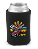 2022 Run to The Sun official car show can coolie (pack of 2) Myrtle Beach SC