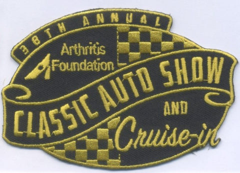 38th Annual Classic Auto Show 2021 Hat Patch