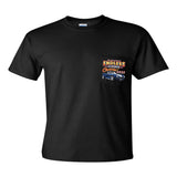 2022 Cruisin Endless Summer official car show pocket t-shirt black Ocean City MD