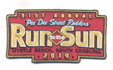 2019 Run to The Sun Hat Patch, Myrtle Beach, SC